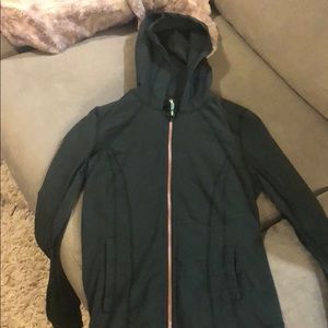 Dark green lulu lemon jacket
